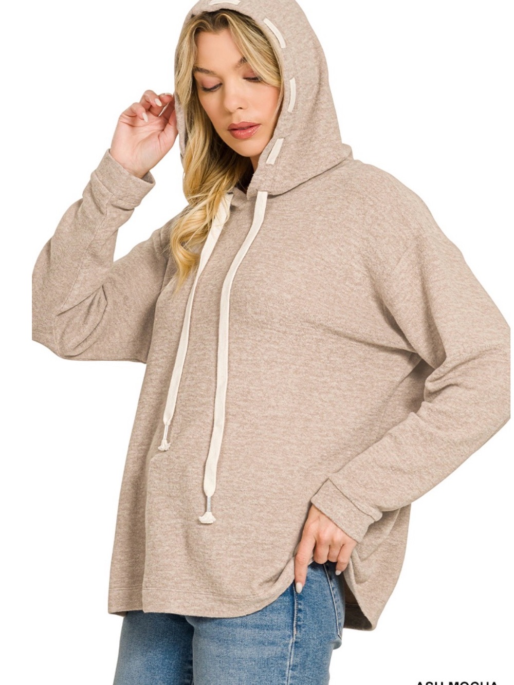 SOFT BRUSHED HACCI HOODIE